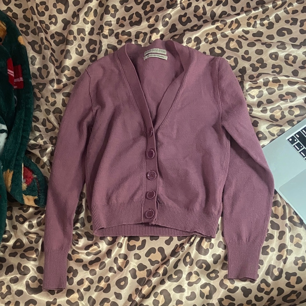 urban outfitters light purple cardigan (s: SP)